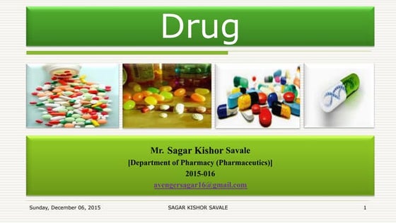 Drugs and their effects | PPT