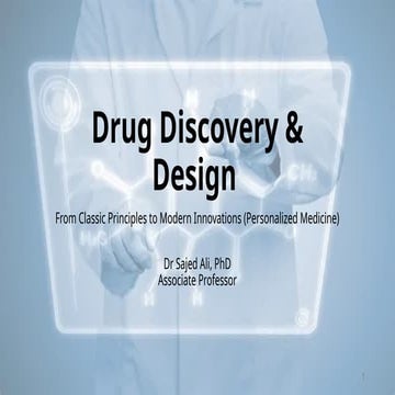 Drug discovery and development | PPTX