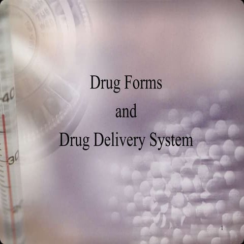 PHARMA-Drug forms