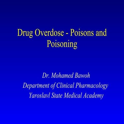 Drug Overdose