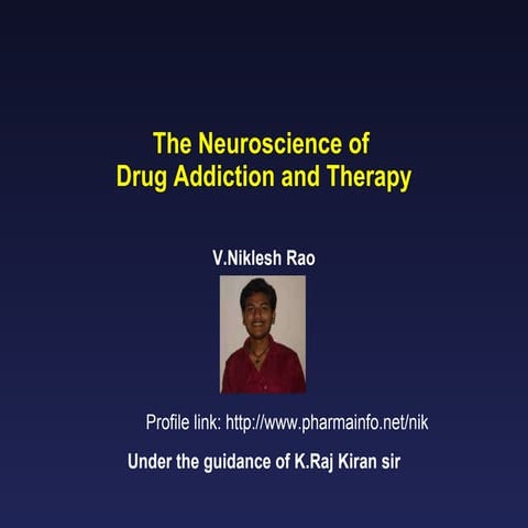 Drug Addiction Pharmainfo