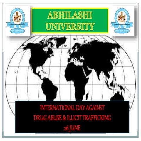 International day against drug abuse and illicit trafficking