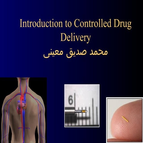 Drug delivery