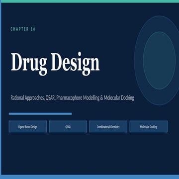 3 d qsar approaches structure | PPTX