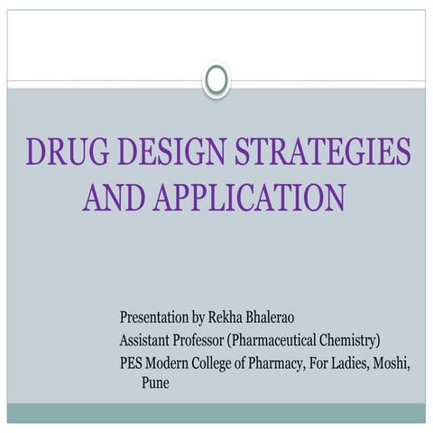 (Kartik Tiwari) Denovo Drug Design.pptx