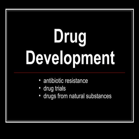 Drug development