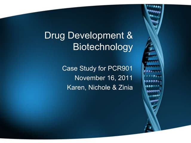 Drug development & biotechnology