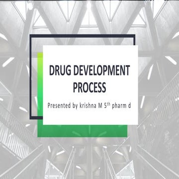 Drug development process | PPT