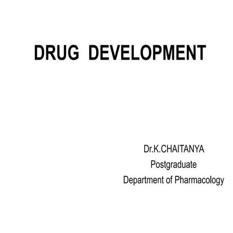 DRUG DEVELOPMENT and discovery  and preclinical trails