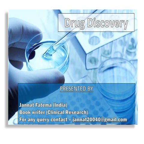 Drug Discovery subject (clinical research)