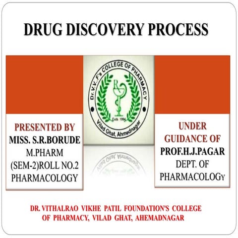 Drug discovery process.