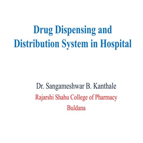 Drug Dispensing and Distribution.pptx