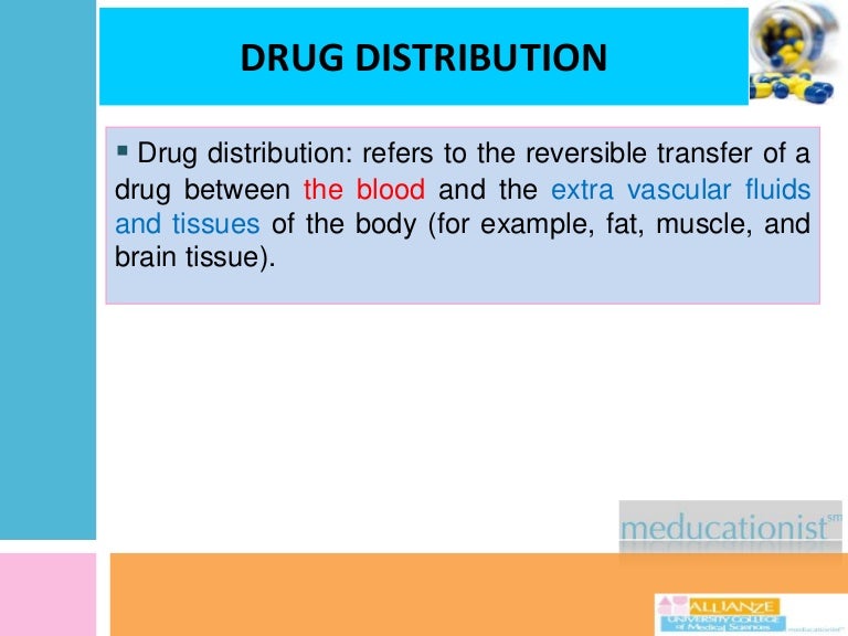 Drug distribution