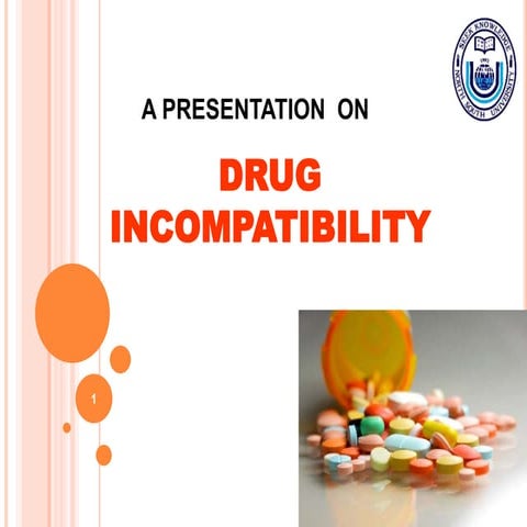 Drug Incompatibility.