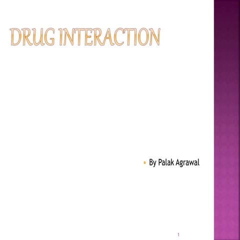 Drug interaction