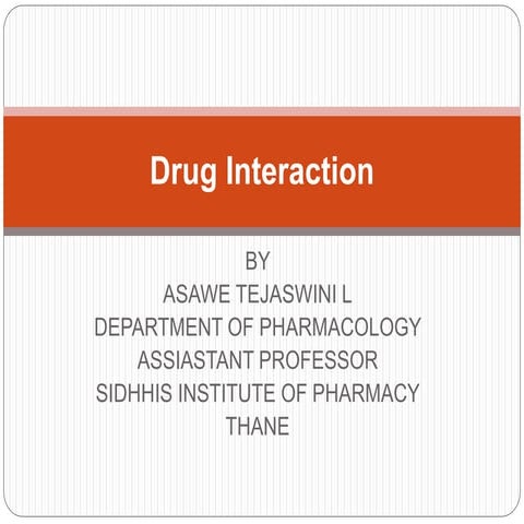 Drug interaction.pptx
