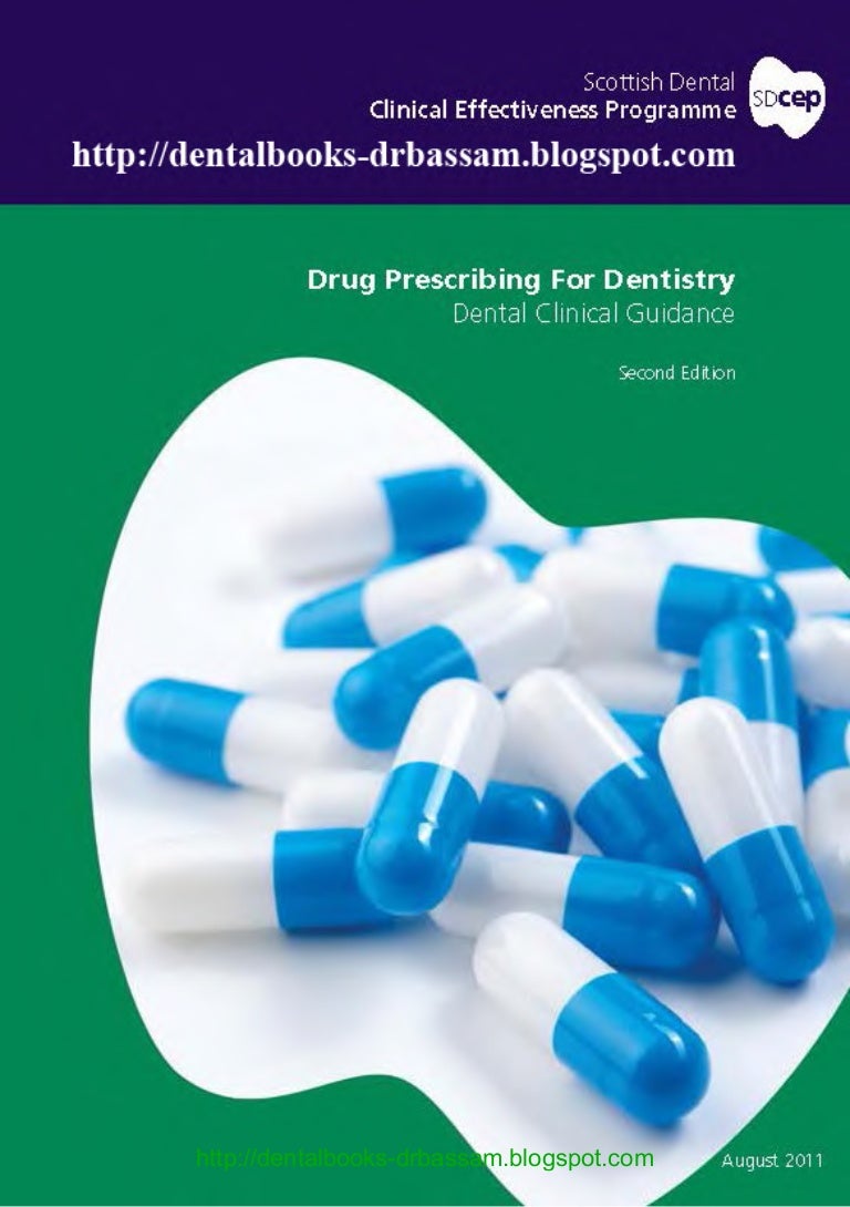Drug Prescribing For Dentistry