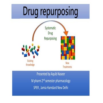 Drug repurposing