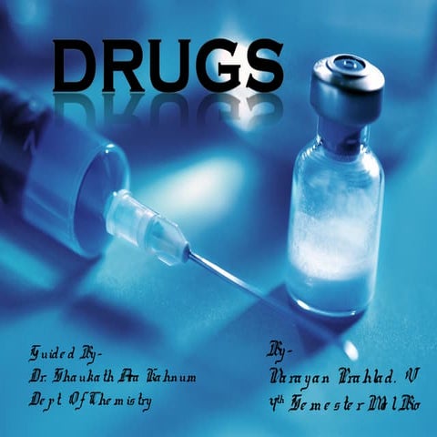 Drugs | PPT | Infectious Diseases | Diseases and Conditions