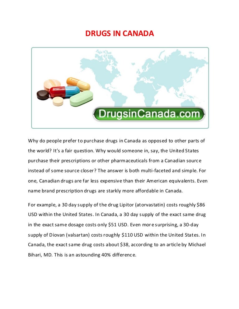 Drugs in canada