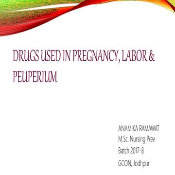 drugs in preg labour and puerperium.pptx