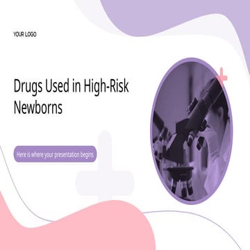 Drugs Used in High-Risk drugsNewborns.pptx