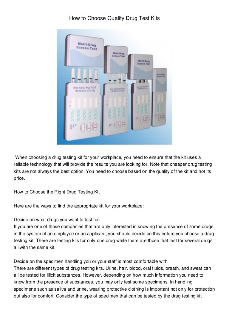 Drug Test Kits