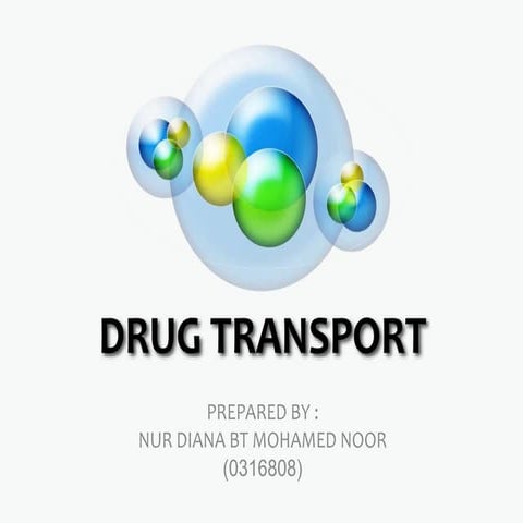 Drug transport