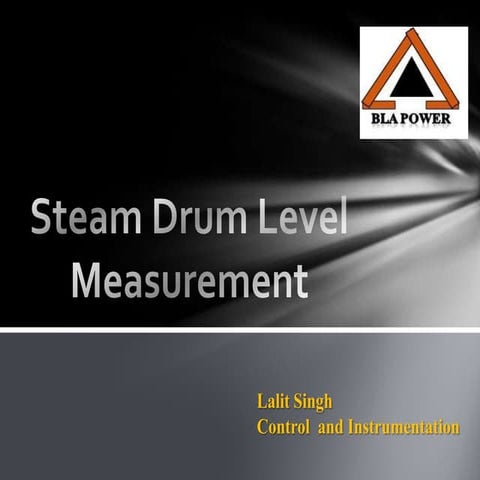 Drum level measurement
