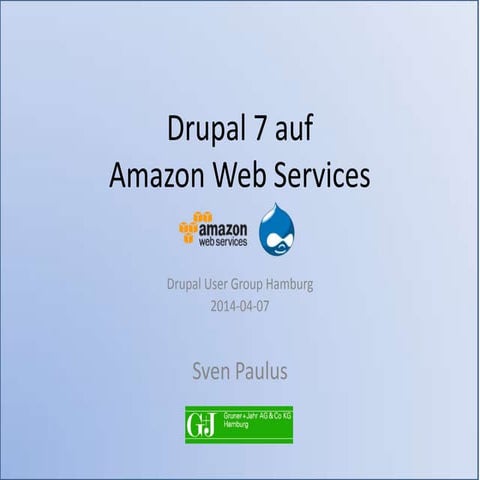 Drupal 7 auf Amazon Web Services