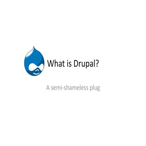 Drupal Intro