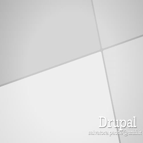 Drupal - per chi vuole iniziare