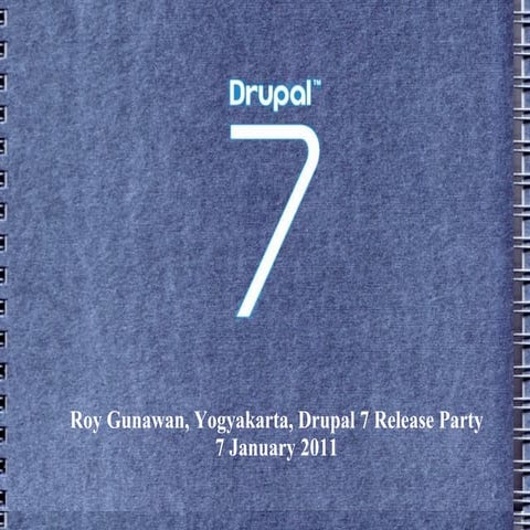 Drupal 7 Release Party - Yogyakarta