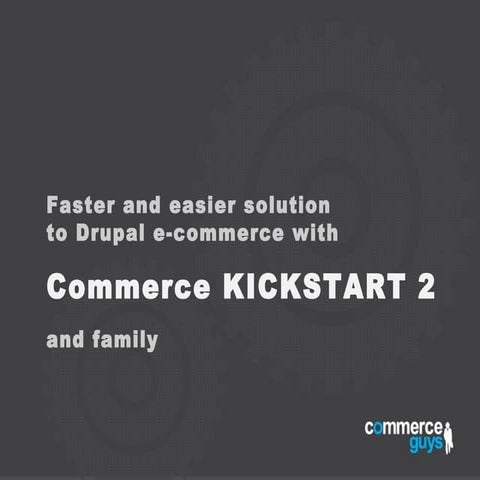 DrupalCamp Wroclaw 2013: Commerce Kickstart 2