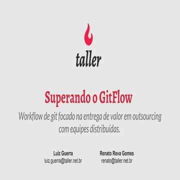 Modelo de branches e GitFlow | PPTX