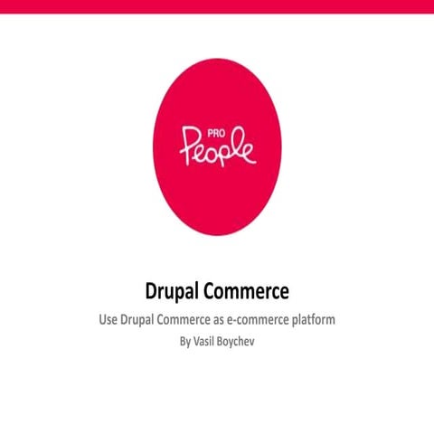 Drupal commerce