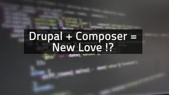 Drupal + composer = new love !?