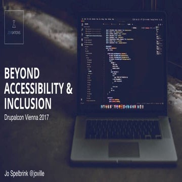 Beyond accessibility & inclusion