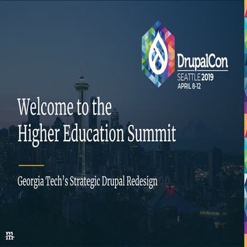 Georgia Tech's Strategic Drupal Redesign 