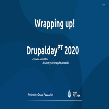 Drupal Day Portugal 2020 - Closing Remarks / Encerramento