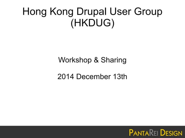 Drupal Architecture and functionality 