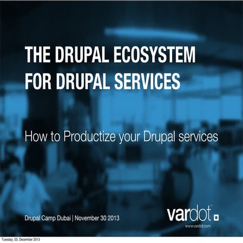 The Drupal Ecosystem for Drupal Services