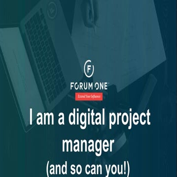 I am a digital project manager (and so can you!)