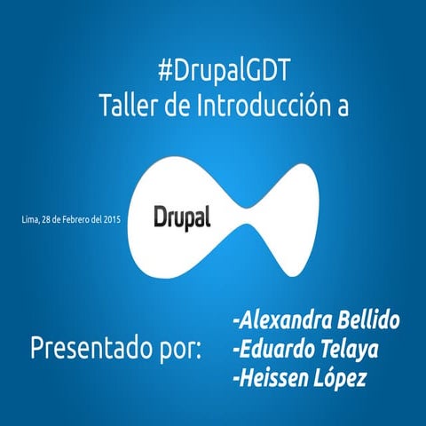 Presentación de Drupal | ODP