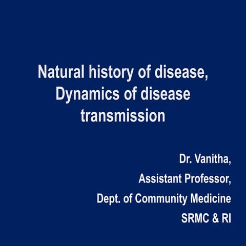 DYNAMICS OF DISEASE & DISEASE TRANSMISSION.ppt