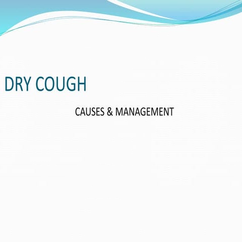 Dry cough