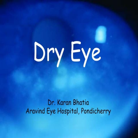 Dry Eye Disease