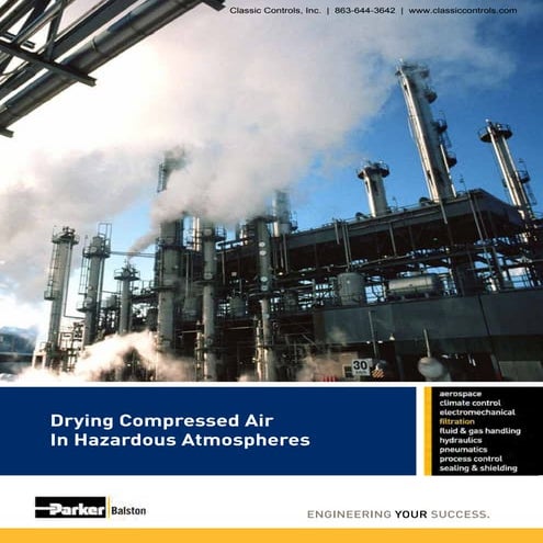 Drying Compressed Air In Hazardous Atmospheres