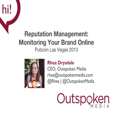 Monitoring Your Brand Online