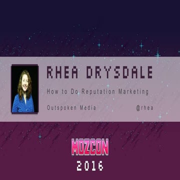 How to do Reputation Marketing